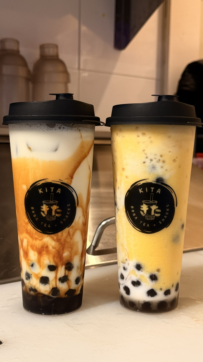 Boba drinks and spirits