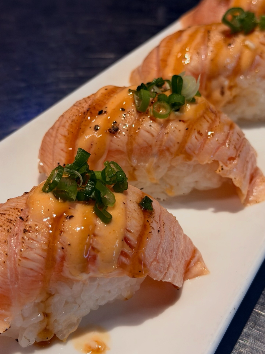 Sushi and sashimi