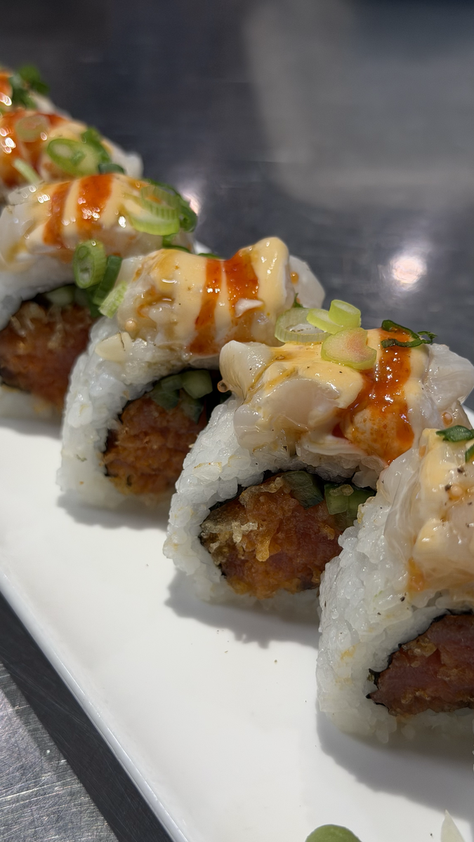 Sushi and sashimi